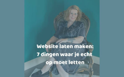 Website laten maken: waar moet je op letten?